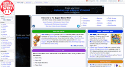 Desktop Screenshot of mariowiki.com