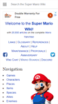 Mobile Screenshot of mariowiki.com